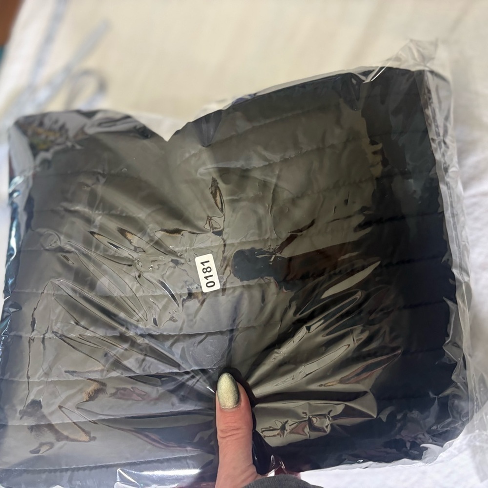 Mutual Weave Quilted Puffer Vest Mens Green Zip Lightweight Outdoor Casual S - Picture 9 of 9